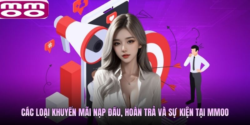 Các loại khuyến mãi nạp đầu, hoàn trả và sự kiện tại MMOO